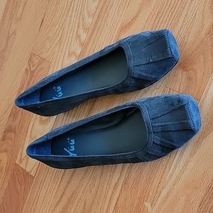 Yuu Hunter Green Ballet Flats